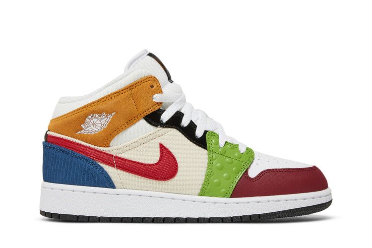 Air Jordan 1 Mid SE GS 'Messy Room'