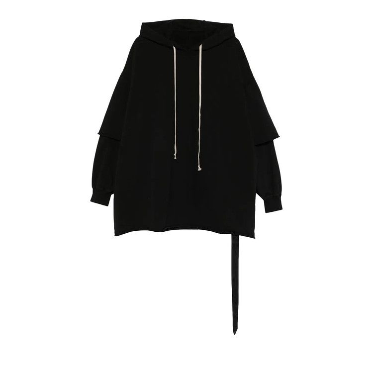 Rick Owens DRKSHDW Tommy Hustler Hoodie 'Black'
