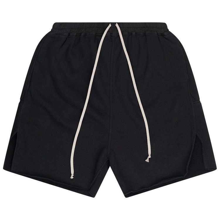 Rick Owens DRKSHDW Long Butt Zipper Boxer Shorts 'Black'