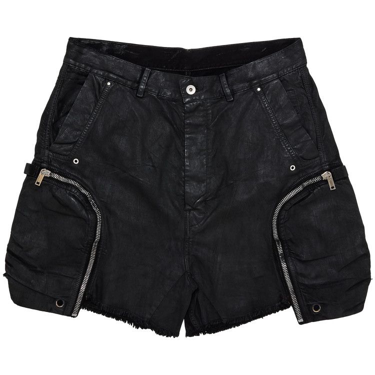 Rick Owens DRKSHDW Stefan Denim Cargo Shorts 'Black'