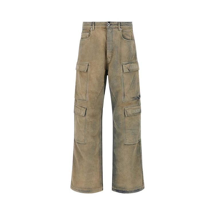Rick Owens DRKSHDW Double Cargo Jeans 'Mineral Pearl'