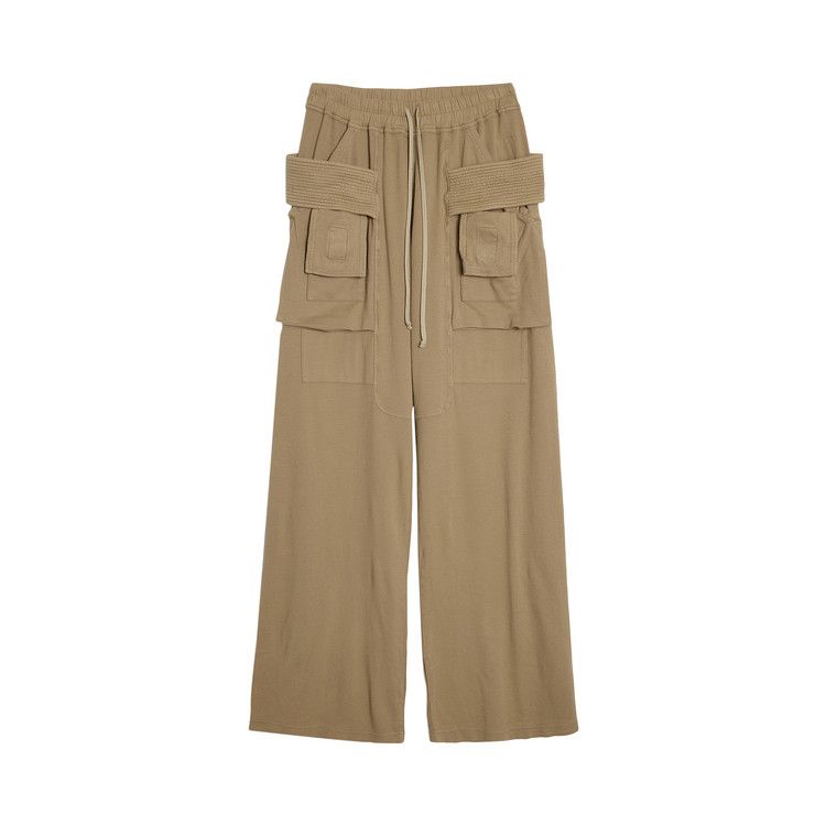 Rick Owens DRKSHDW Cargo Drawstring Wide Pant 'Dirty Pearl'