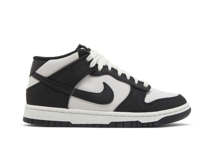 Nike Dunk Mid 'Canvas Panda'
