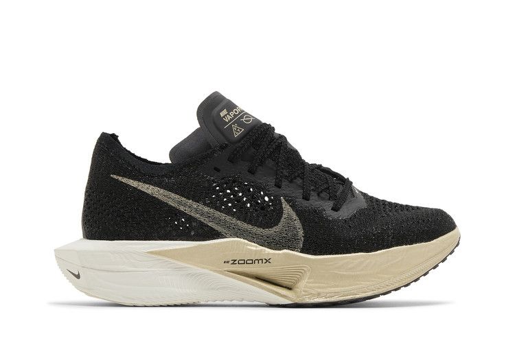 Nike Wmns ZoomX VaporFly Next% 3 'Black Metallic Gold Grain'