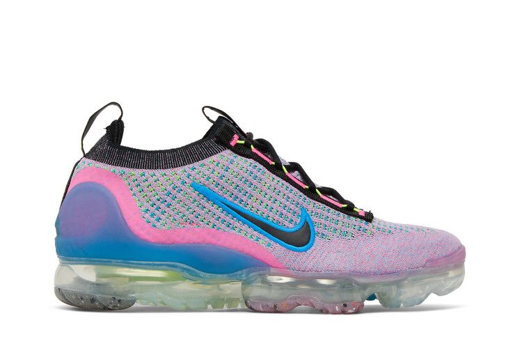Nike Wmns Air VaporMax 2021 Flyknit Next Nature 'Pink Blast Photo Blue'