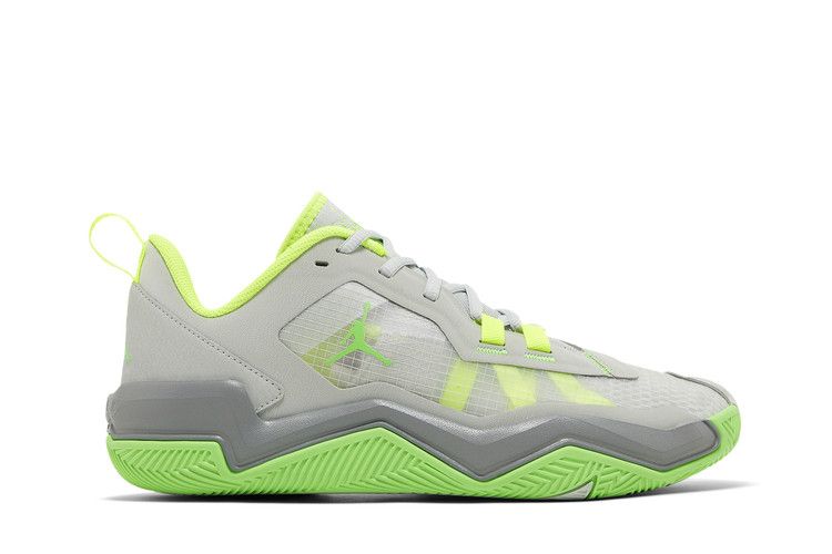 Air Jordan One Take 4 'Grey Green Strike'
