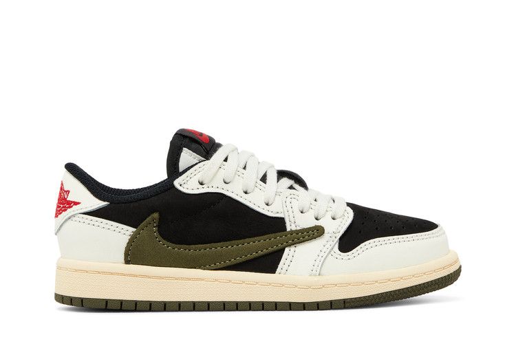Travis Scott x Air Jordan 1 Retro Low OG SP PS 'Olive'