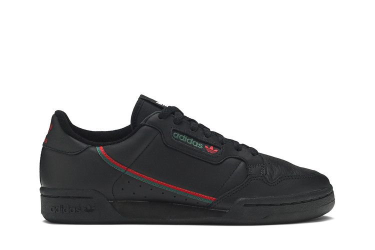 adidas Continental 80 'Black Scarlet Green'
