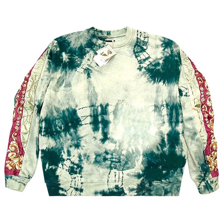 Kapital Knit Bivouac Big Sweater 'Ecru Green'