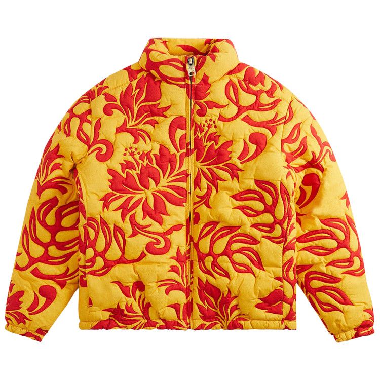 ERL Camouflage Jacquard Padded Jacket 'Pink Rave Camo'