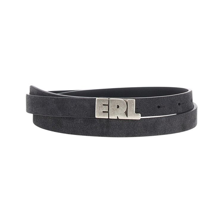 ERL Suede Skinny Leather Belt 'Pepe'