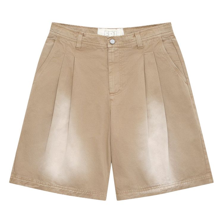 ERL Pleated Chino Shorts Woven 'Beige'