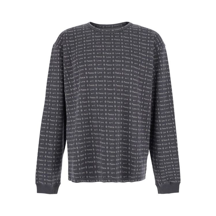 ERL Jacquard Long-Sleeve Tee Knit 'Brown'