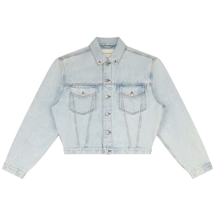 Entire Studios Shrunken Denim Jacket 'Old Blue'