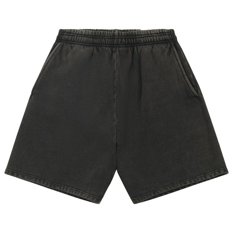 Entire Studios Standard Sweatshort 'Washed Black'