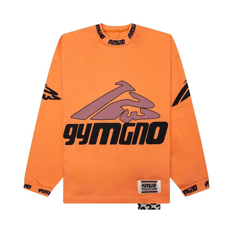 RIVINGTON roi Rebis Fasting For Faster Long-Sleeve Tee 'Orange'