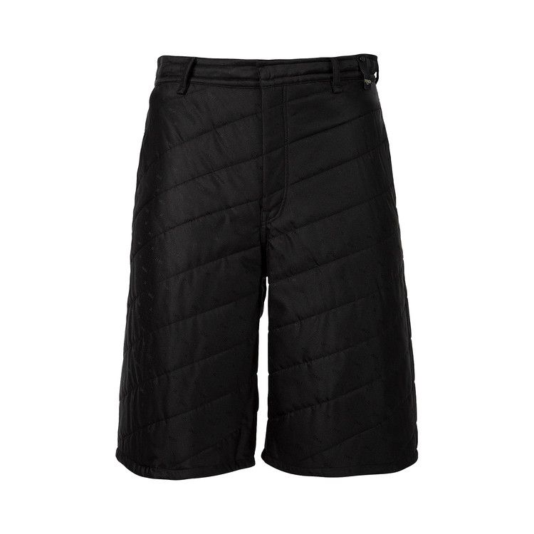 Fendi Padded Sky Twill Bermuda Shorts 'Black'