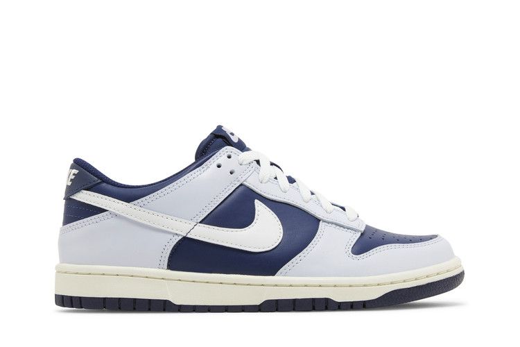 Nike Dunk Low GS 'Football Grey Midnight Navy'