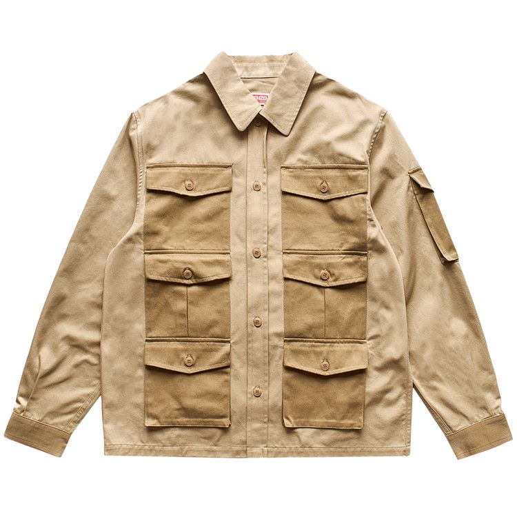 Kenzo Cargo Shirt 'Beige'