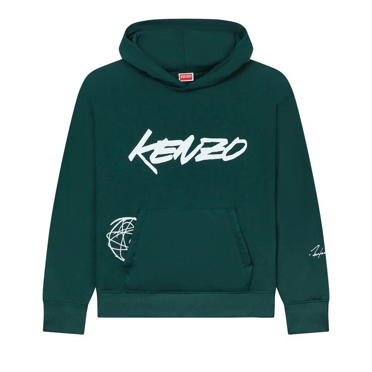 Kenzo Futura Padded Hoodie 'Pine'