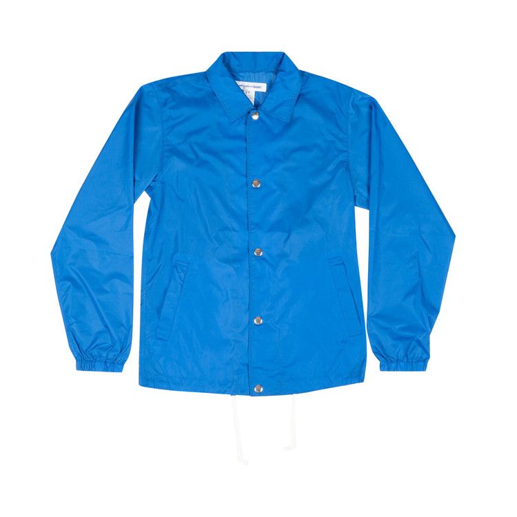 Comme des Garçons SHIRT Yue Minjun Print Coach Jacket 'Blue'