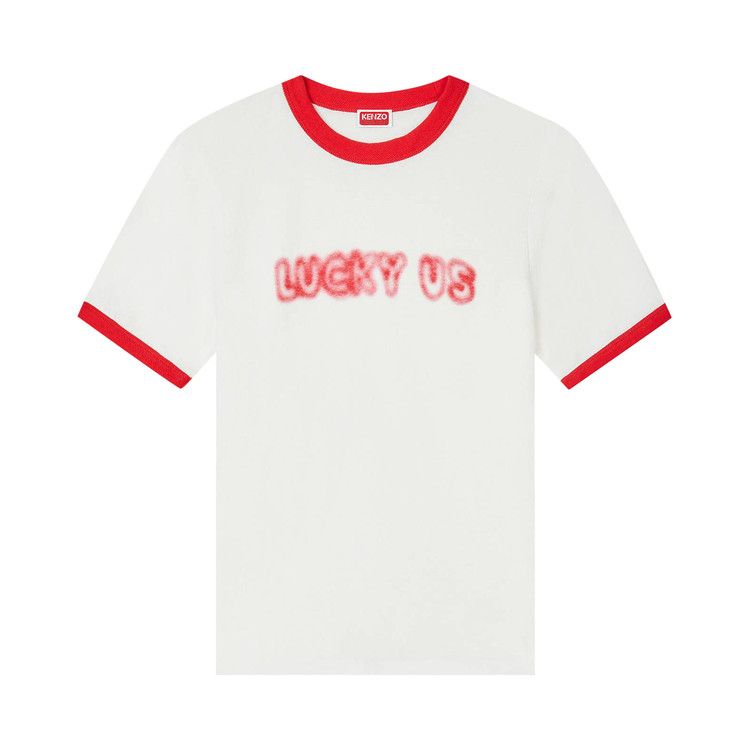 Kenzo Gots Words Slim T-Shirt 'Off White'