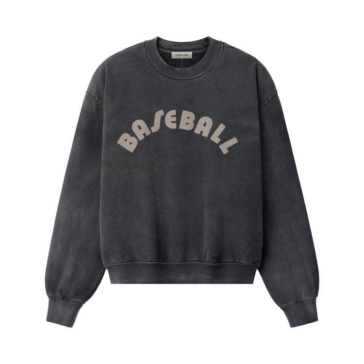 Fear of God Classic Fit Half Raglan Sweatshirt 'Off Black'