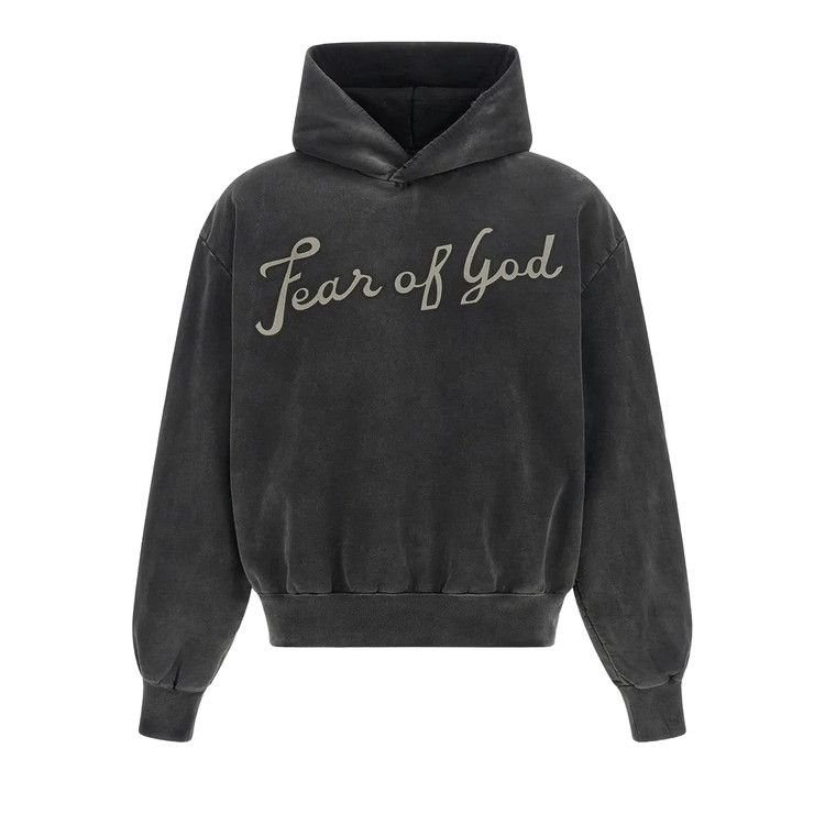 Fear of God 26 Classic Fit Half Raglan Hoodie 'Off Black'