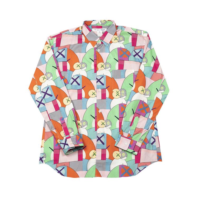 Comme des Garçons SHIRT x KAWS Classic Printed Shirt Print H 'Multicolor'