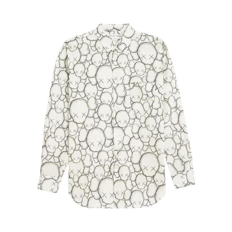 Comme des Garçons SHIRT x KAWS Classic Printed Shirt Print A 'White'
