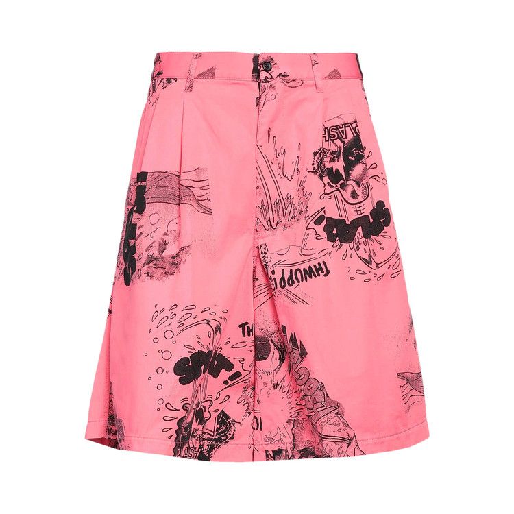 Comme des Garçons SHIRT Graphic Shorts 'Pink'