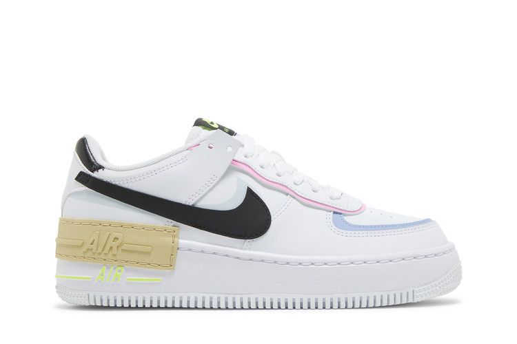 Nike Wmns Air Force 1 Shadow 'White Black Pastel'