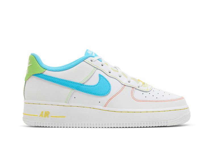 Nike Air Force 1 Low GS 'Rainbow Stitch'