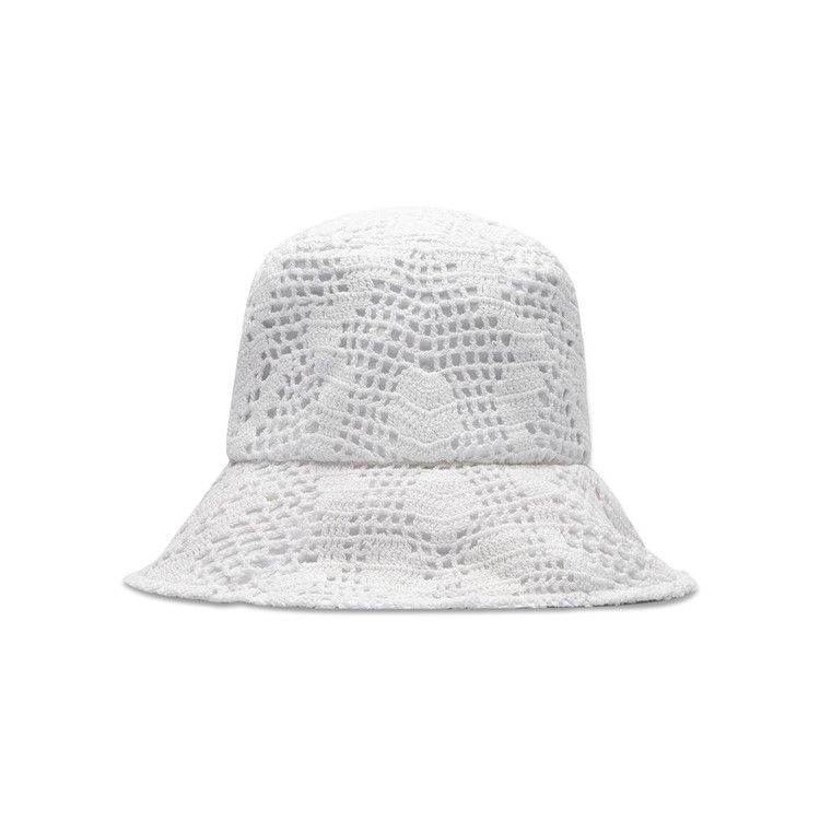 Comme des Garçons SHIRT Crochet Knit Bucket Hat 'White'