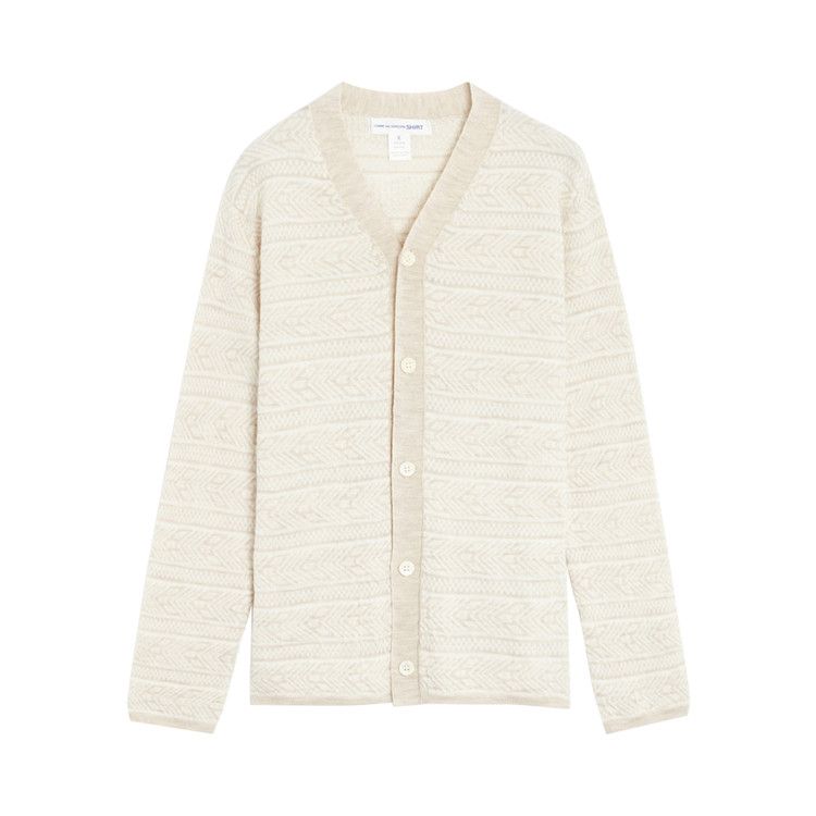 Comme des Garçons SHIRT Knit Cardigan 'Beige'
