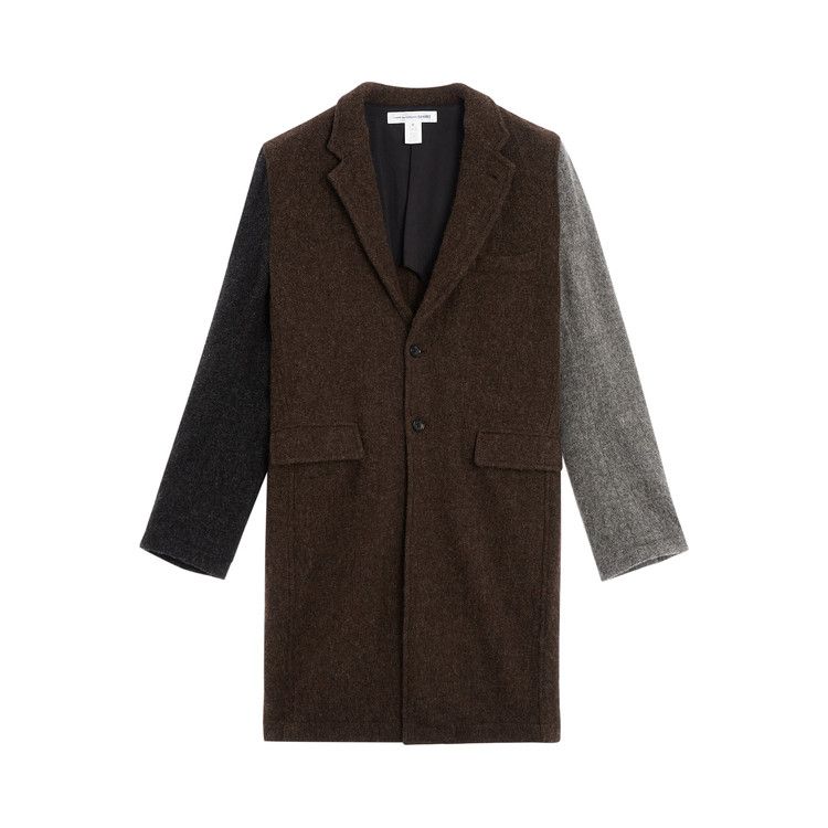 Comme des Garçons SHIRT Knit Woven Jacket 'Brown Mix'