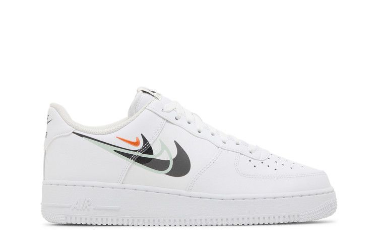 Nike Air Force 1 '07 'Multi Swoosh - White Black'