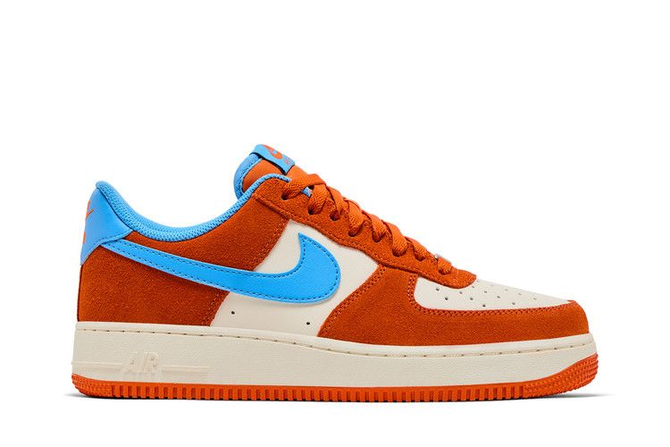 Nike Air Force 1 '07 LV8 'Safety Orange University Blue'