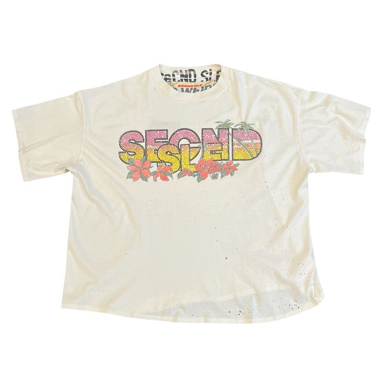 Secnd Slf Flooded Turks Torque Tee 'White'