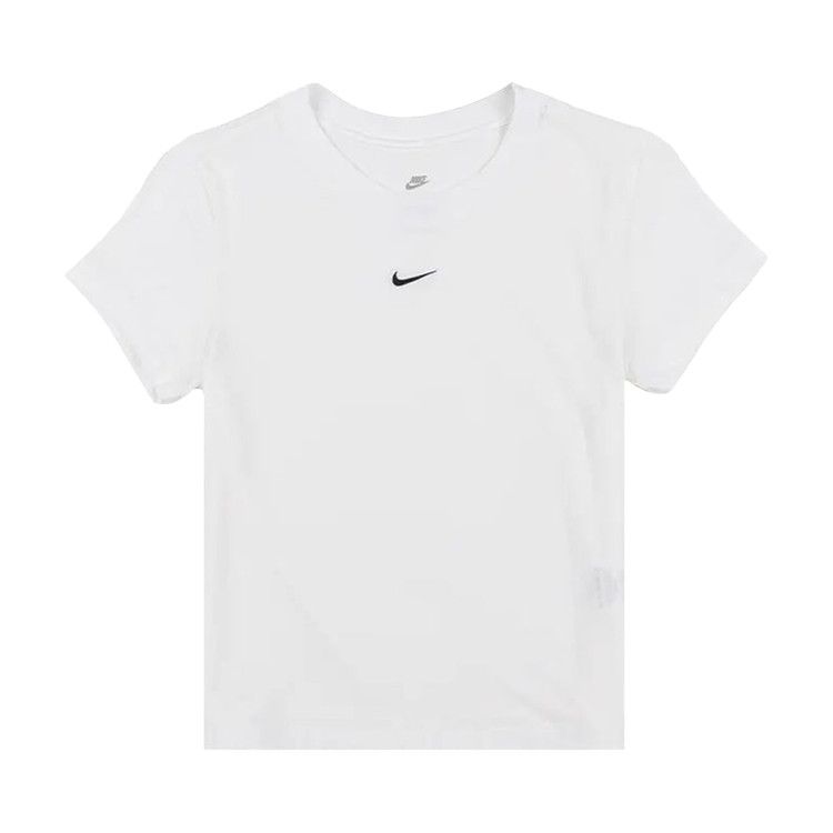 Nike NSW Chill Knit Tee 'White/Black'