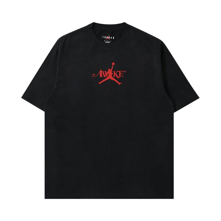 Air Jordan x Awake NY Solid Tee 'Black/University Red'