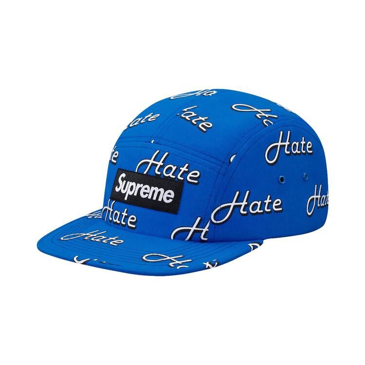 Supreme Hate Camp Cap 'Blue'