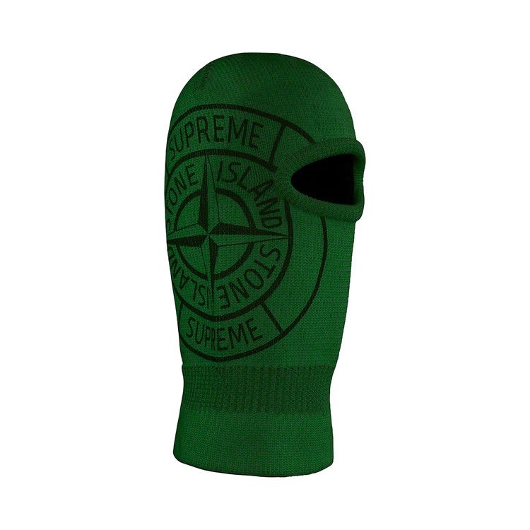 Supreme x Stone Island Glow Knit Balaclava 'Glow-In-The-Dark'