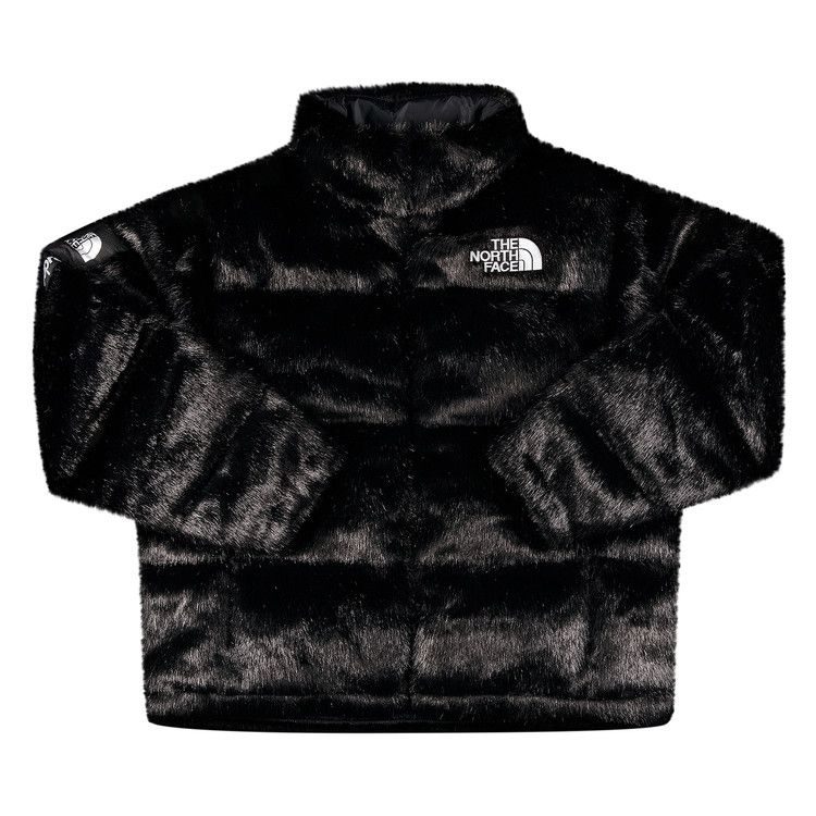 Supreme x The North Face Faux Fur Nuptse Jacket 'Black'