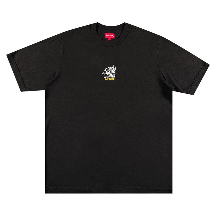 Supreme Dragon Ringer Tee 'Black'