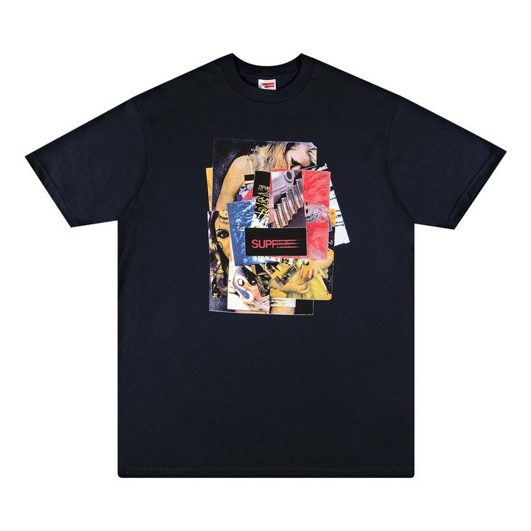 Supreme Stack Tee 'Navy'