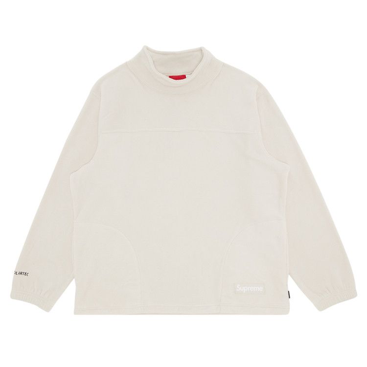Supreme x Polartec Mock Neck Pullover 'Stone'