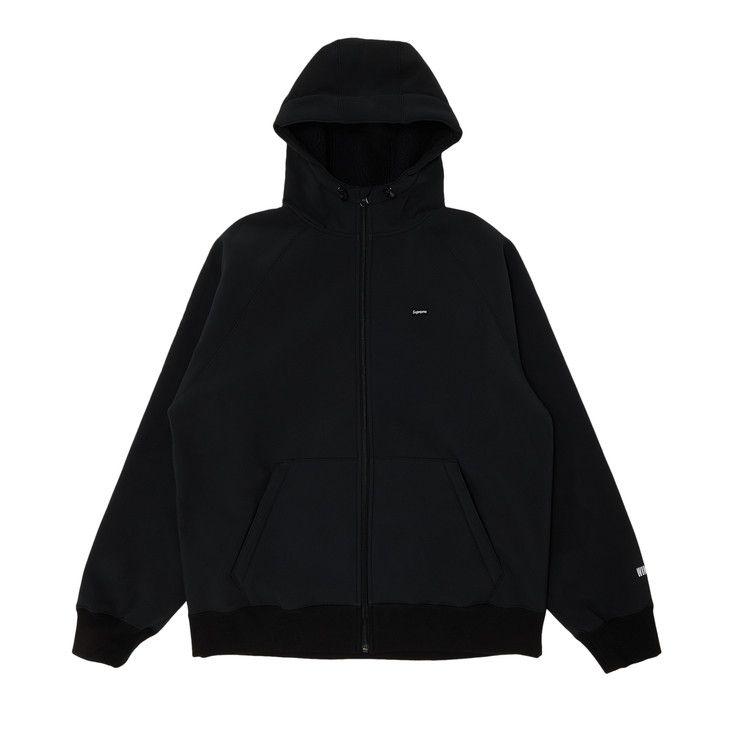 Supreme x WINDSTOPPER Zip Up Hooded Sweatshirt 'Black'