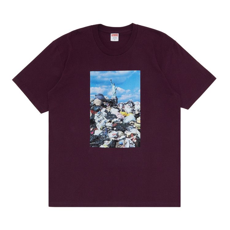 Supreme Trash Tee 'Eggplant'