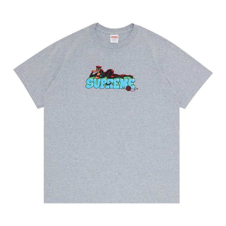 Supreme Catwoman Tee 'Heather Grey'